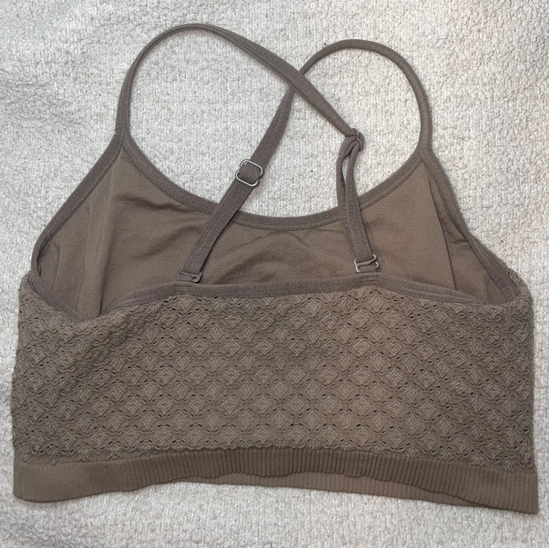 Brown Sports Bra or Top