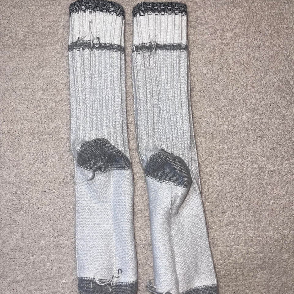 Gray Aerie Thicker Long Socks