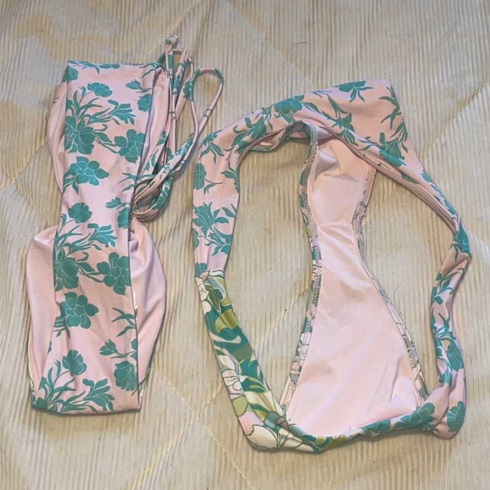 Pink Green Forever 21 Suit Set