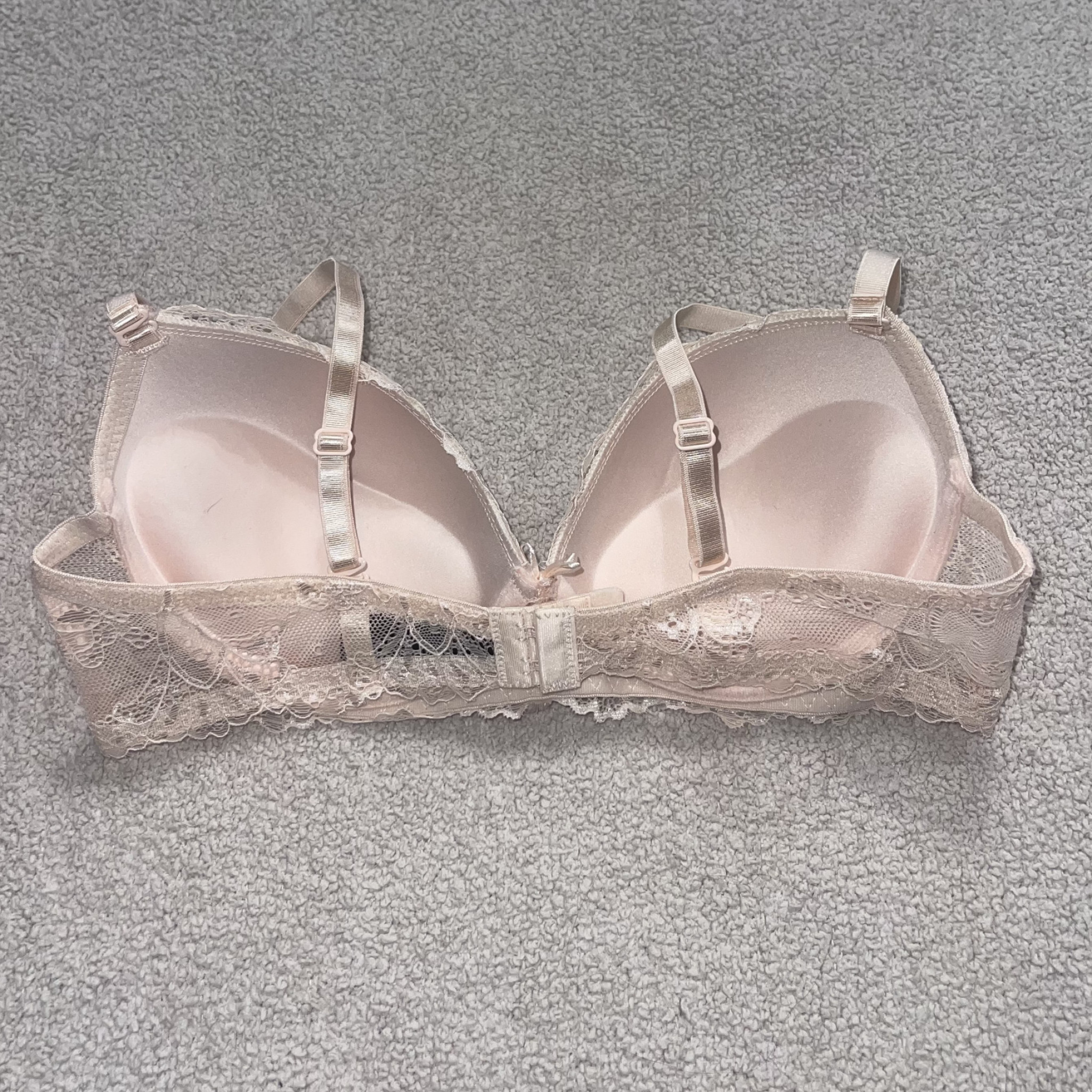 Pink Lace Bra