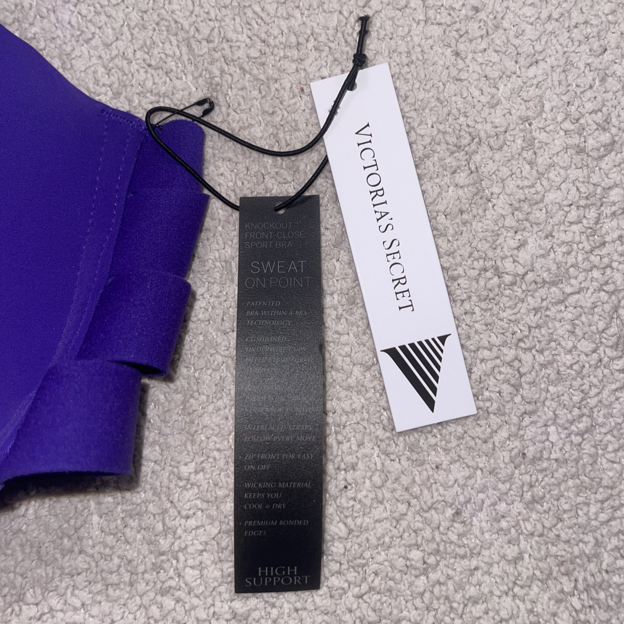 VS Purple Sports Bra