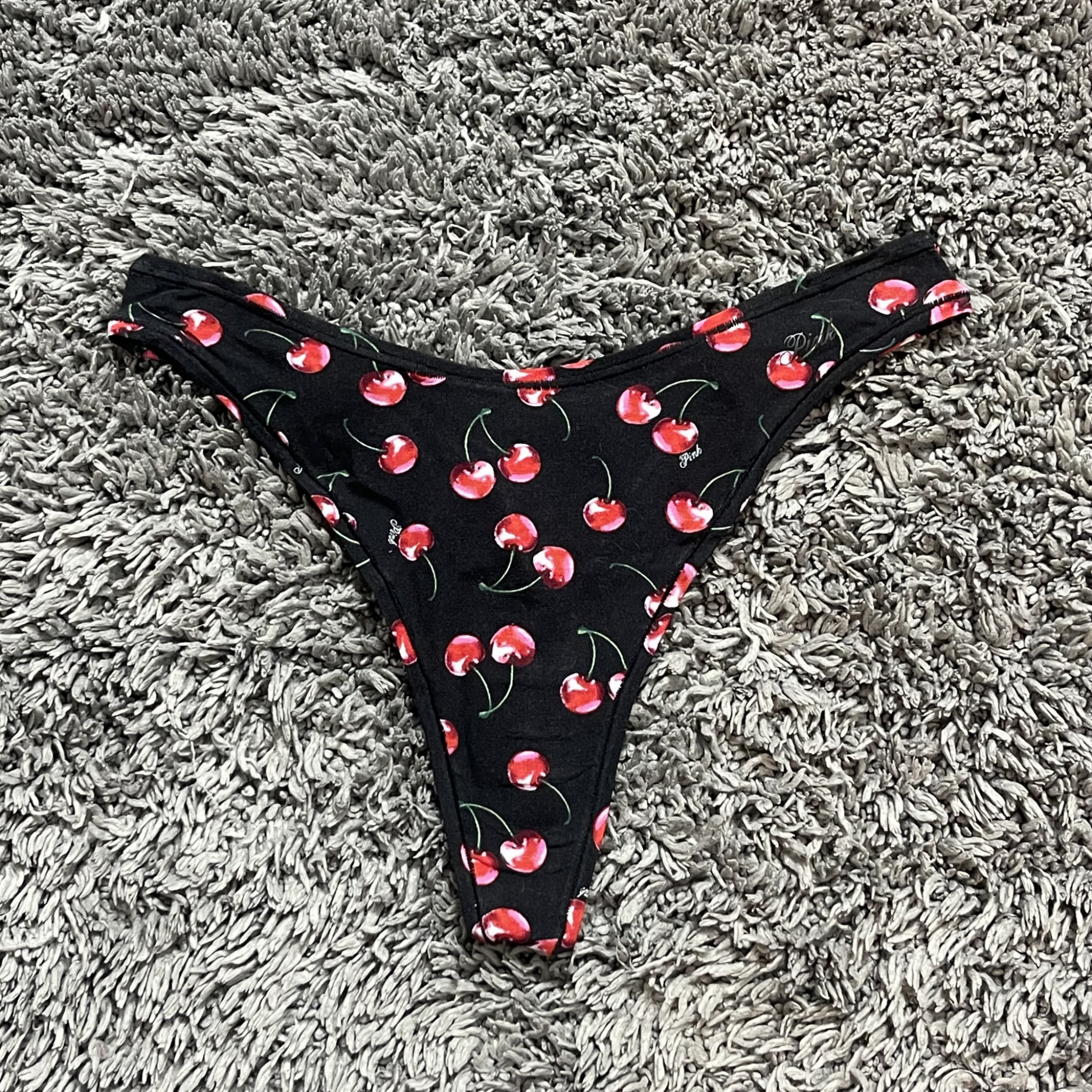 Black Cherry Thong