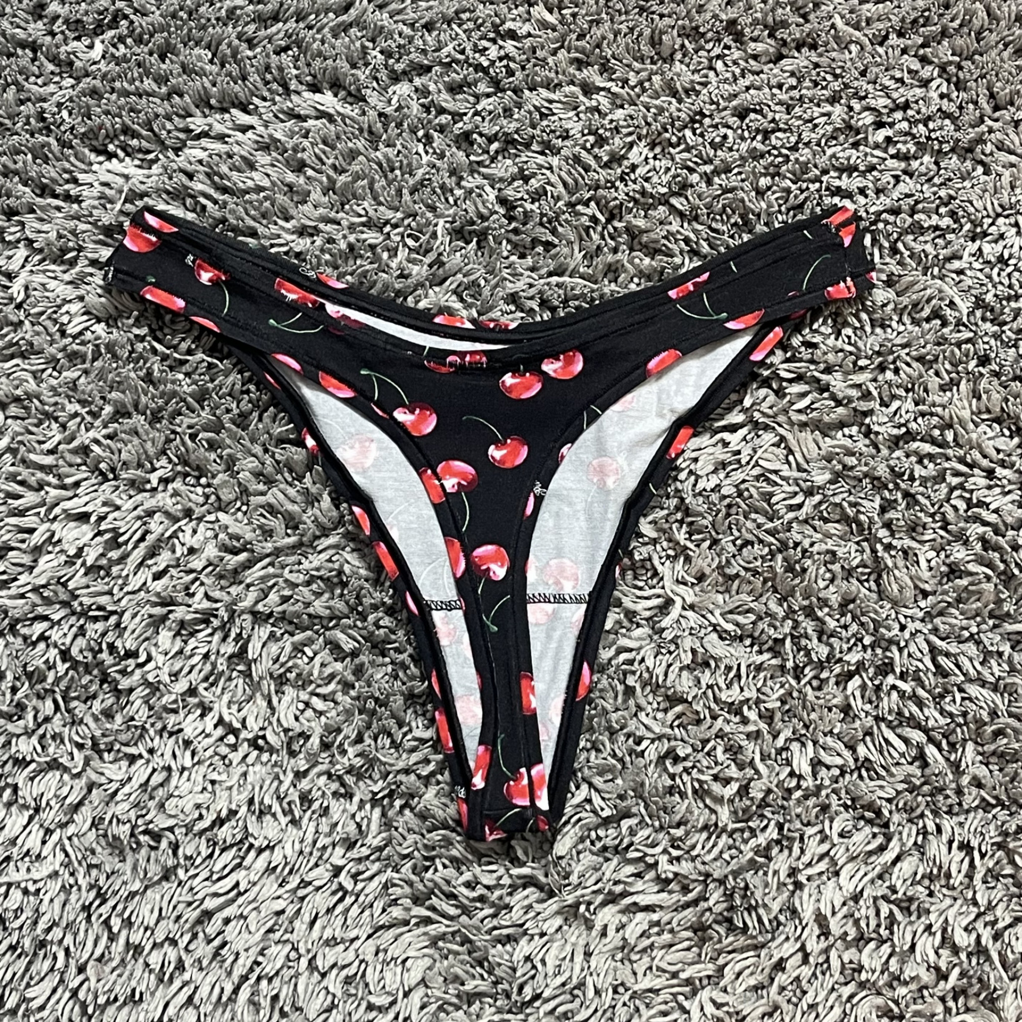 Black Cherry Thong