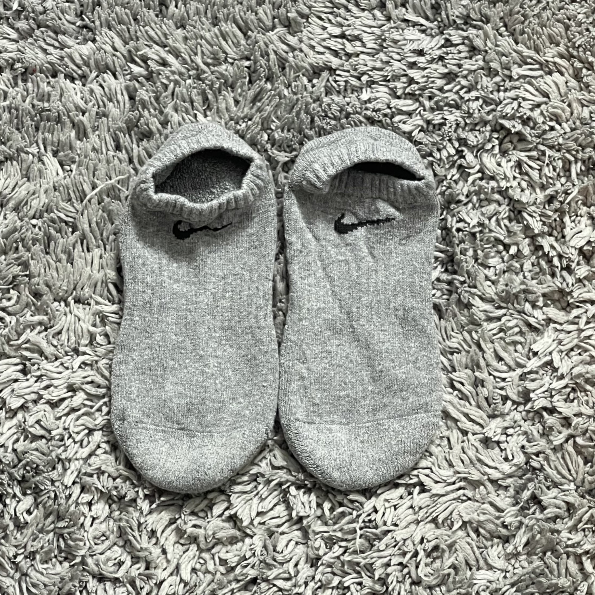 Grey Nike Ankle Socks