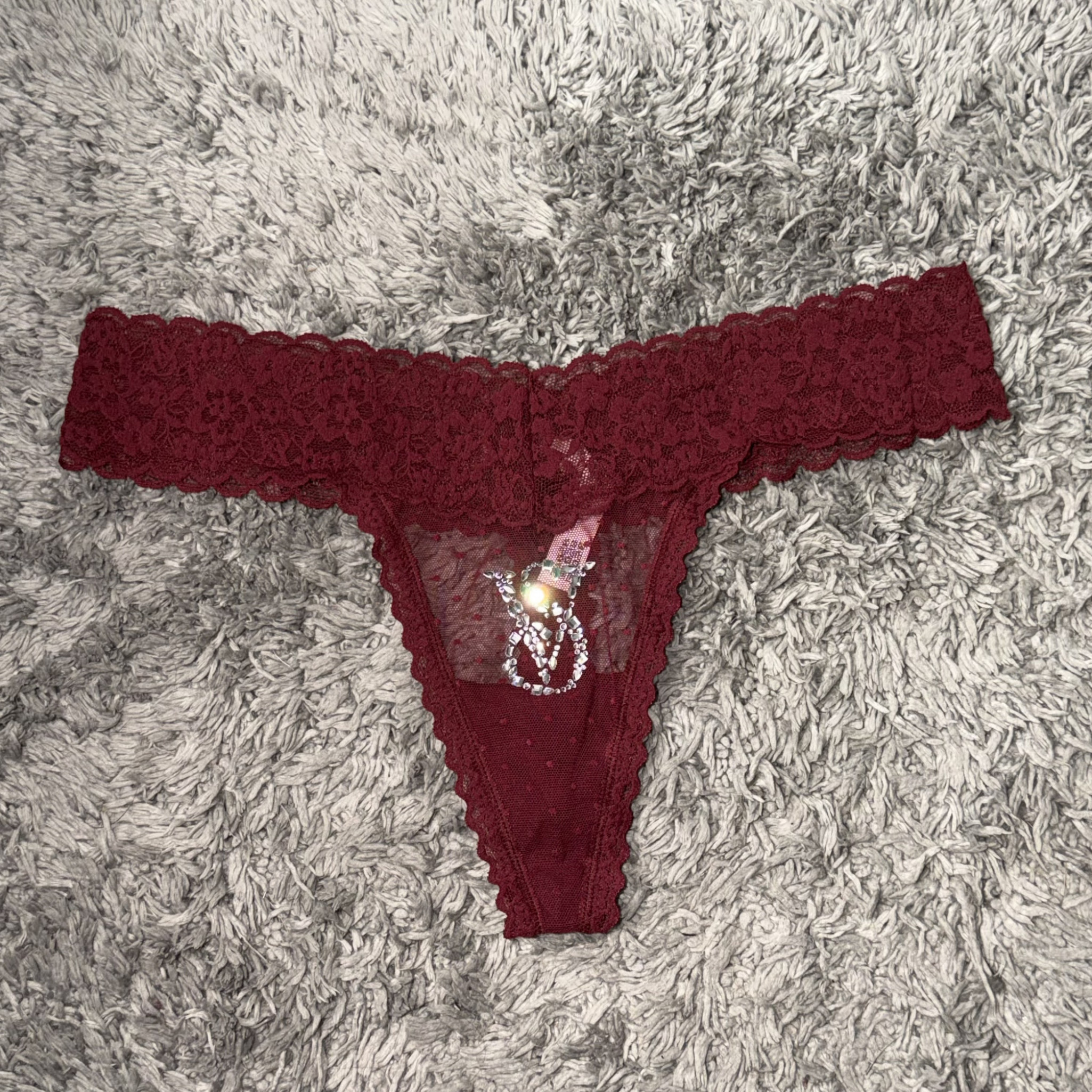 Bling VS Lace Thong