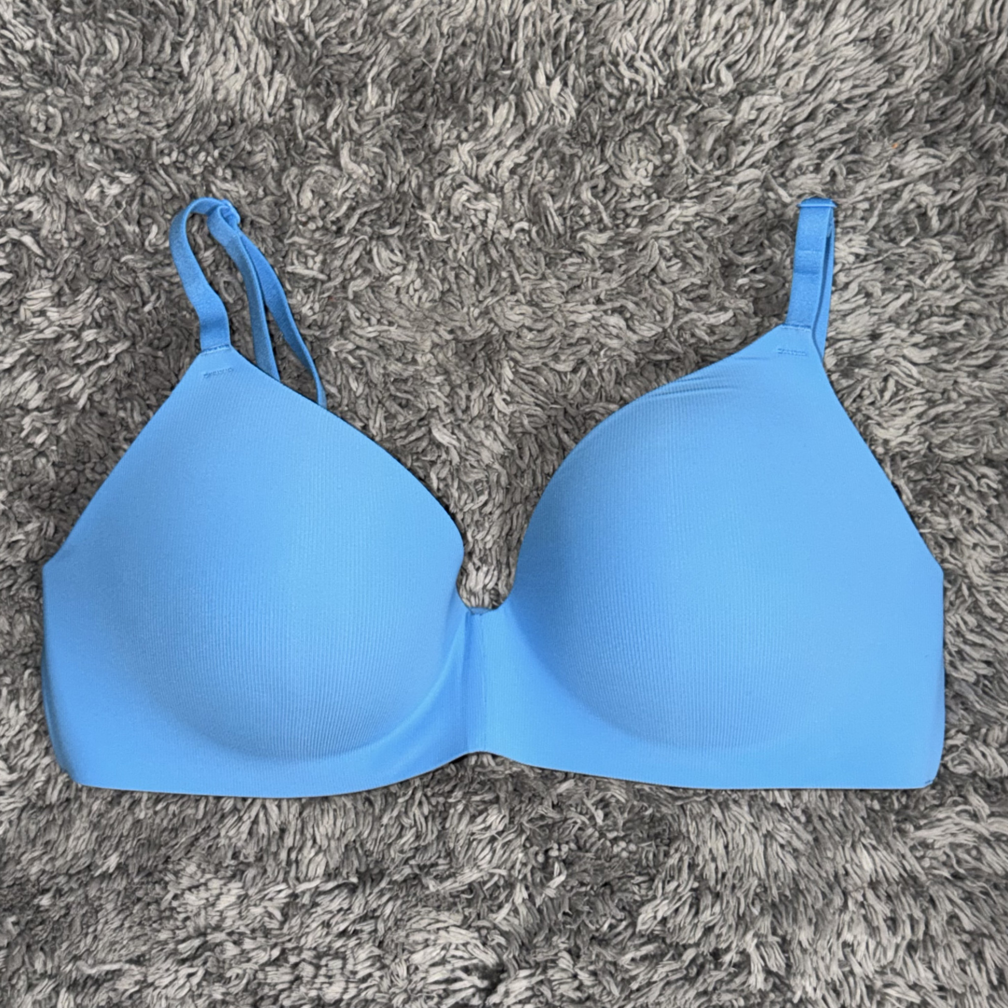 Blue Everywhere Pushup Wireless Bra