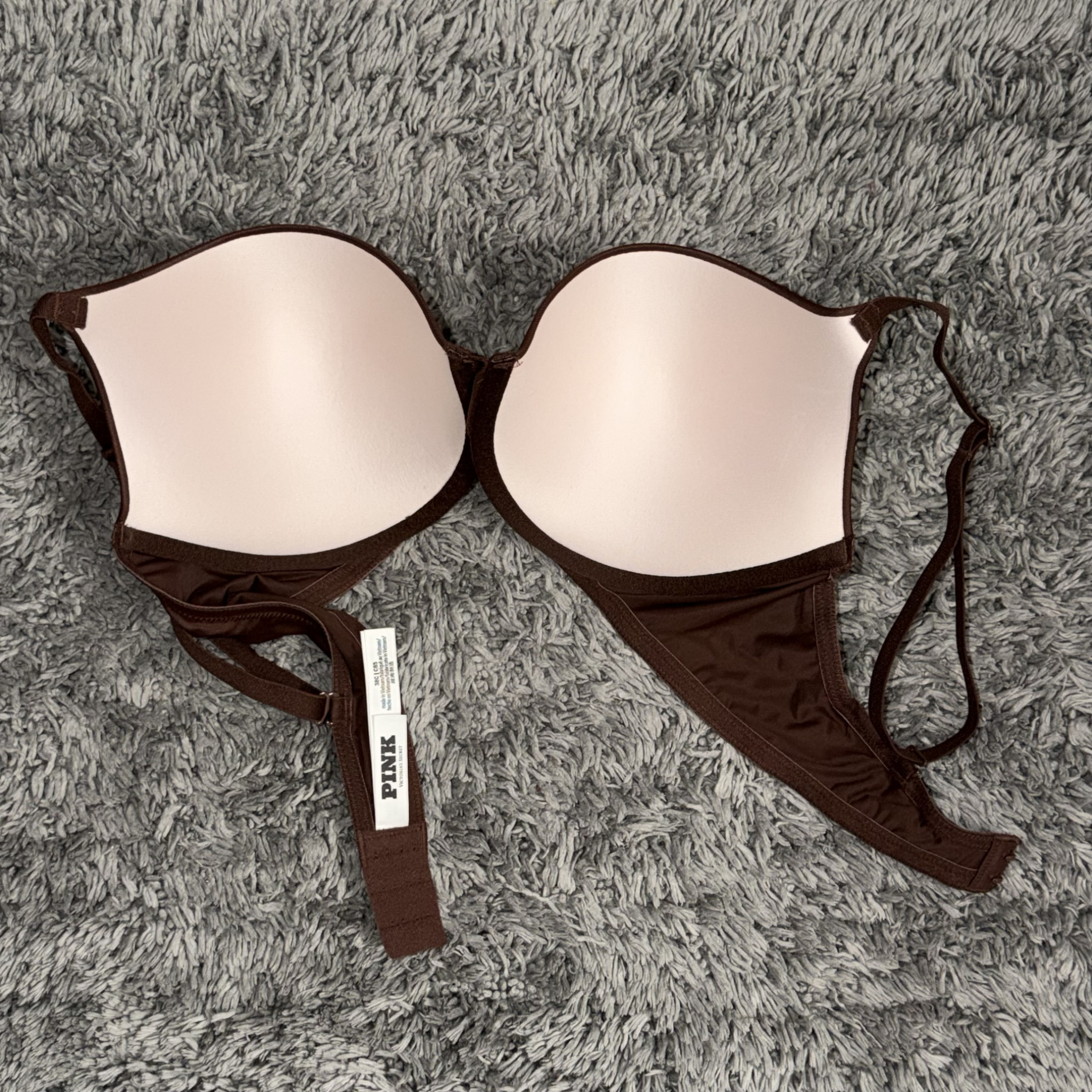Brown Pushup Bra