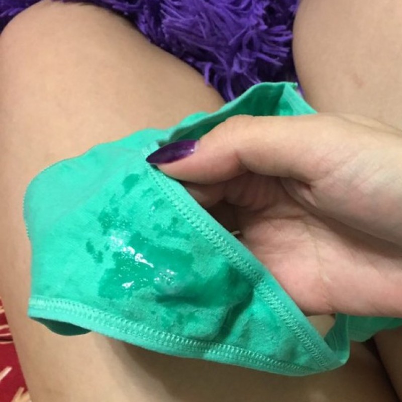 Green panties