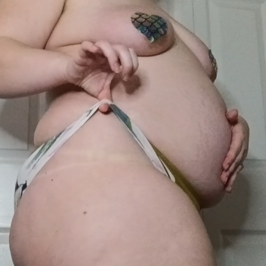 Green Floral Panties