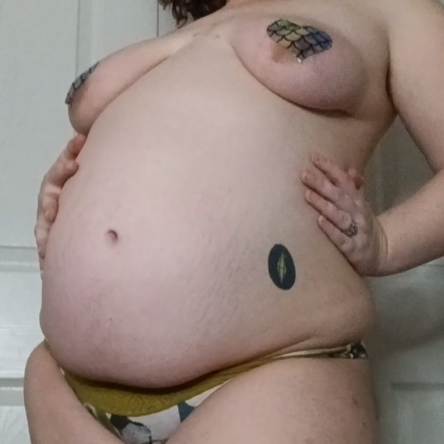 Green Floral Panties