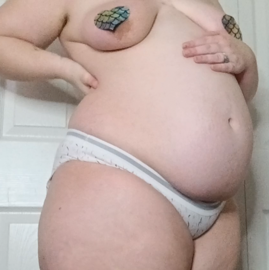 White Speckled Cotton Panties
