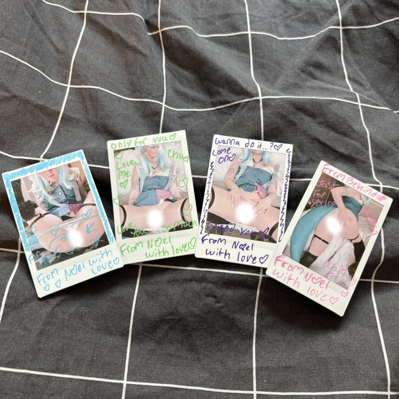 Lewd Hand Signed Gura Cheki