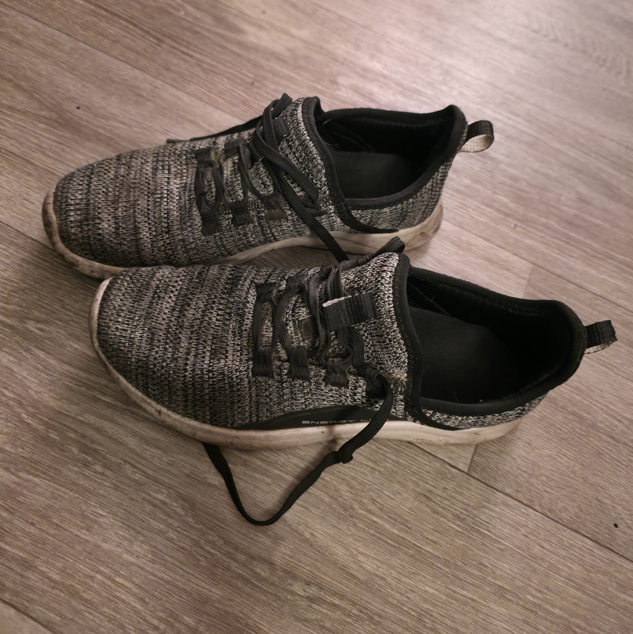 Gray Womens Slip On Sneakers