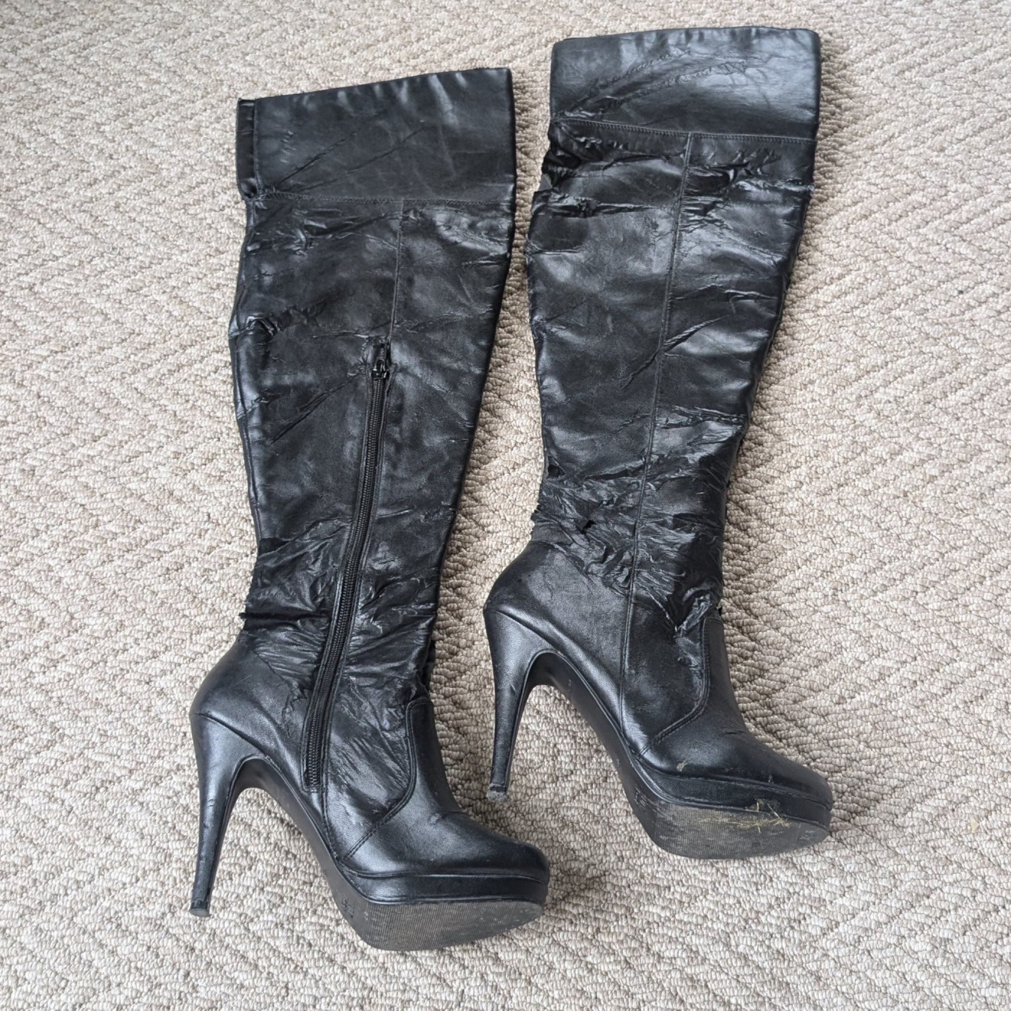 Extreme Dominatrix High Heel Boots