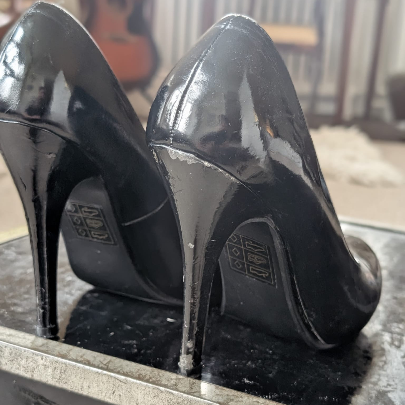 Well Loved Well Worn Patent Office High Heels