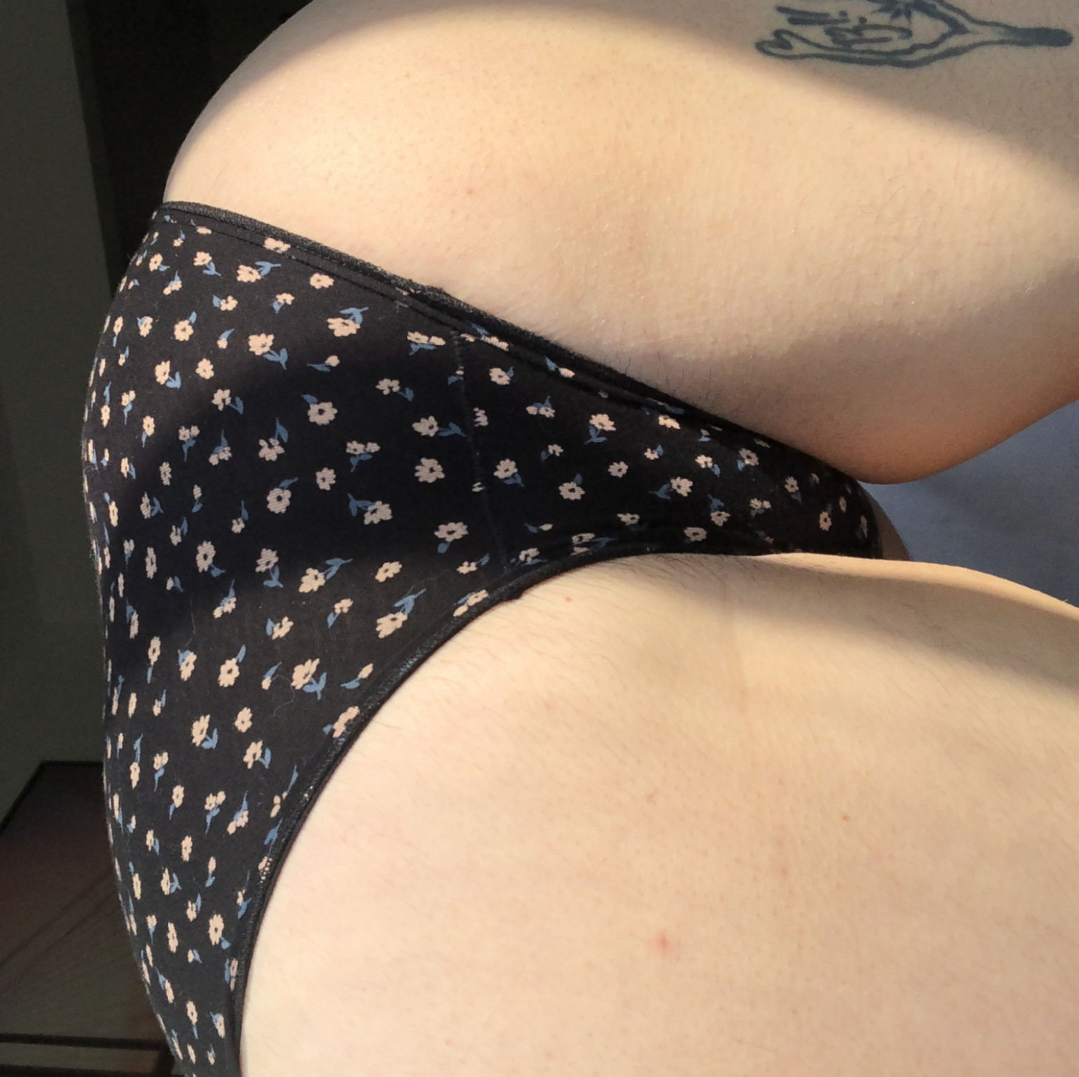 Little Black Cheeky Panties