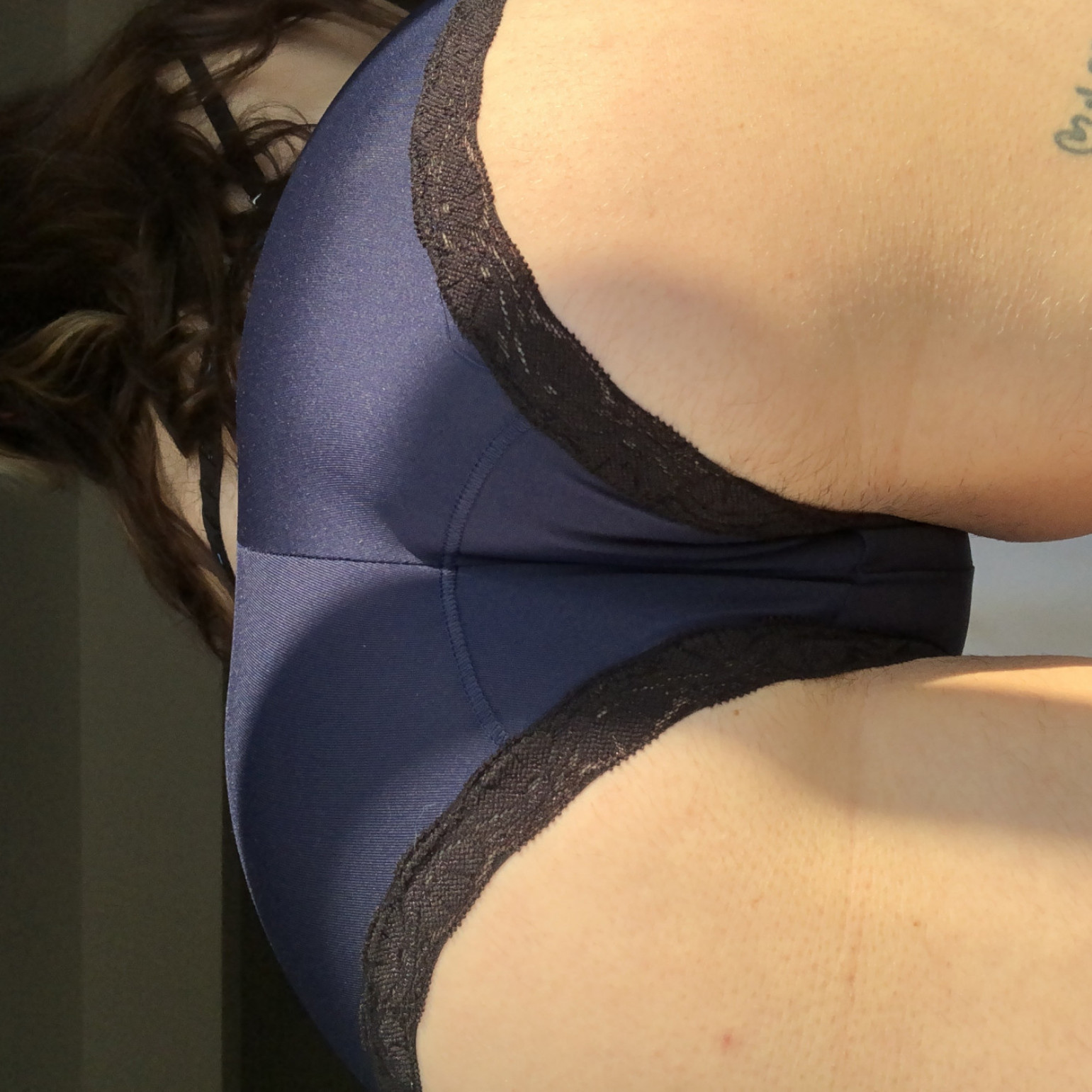 Adorable Navy Lacey Panties 3