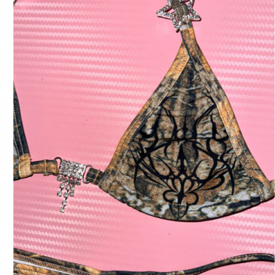 Spoil me: camo bikini
