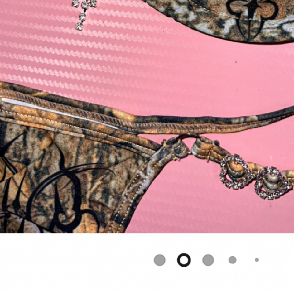 Spoil me: camo bikini