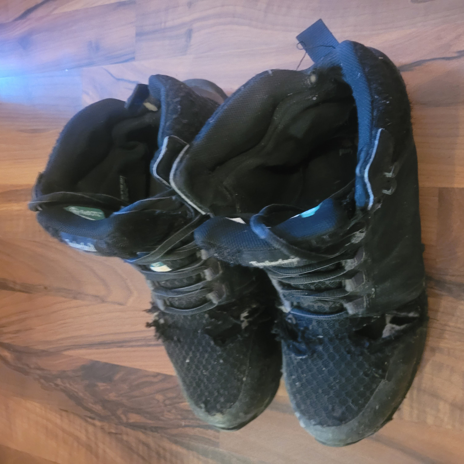 Black work boots