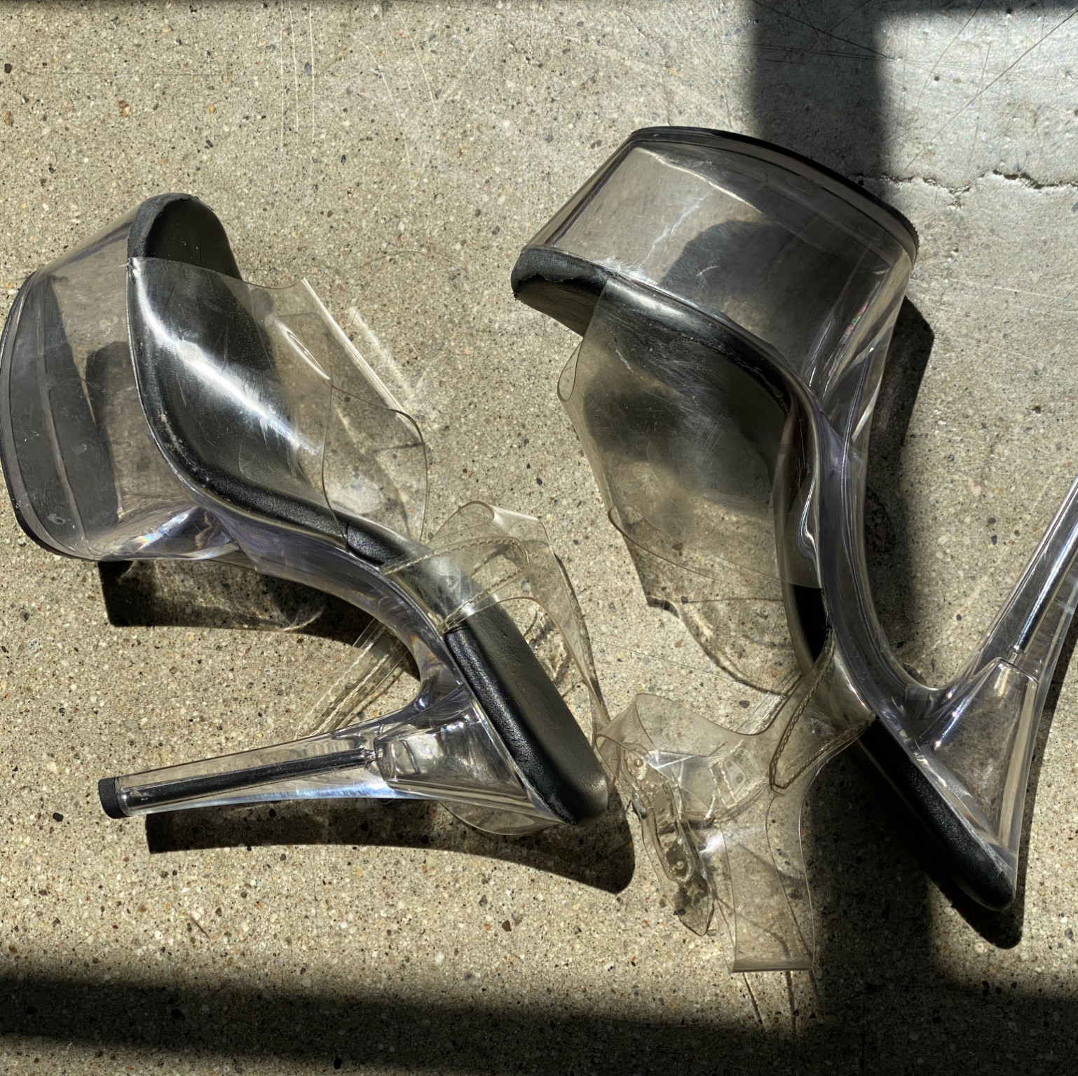 Very Worn Pleasers Heels