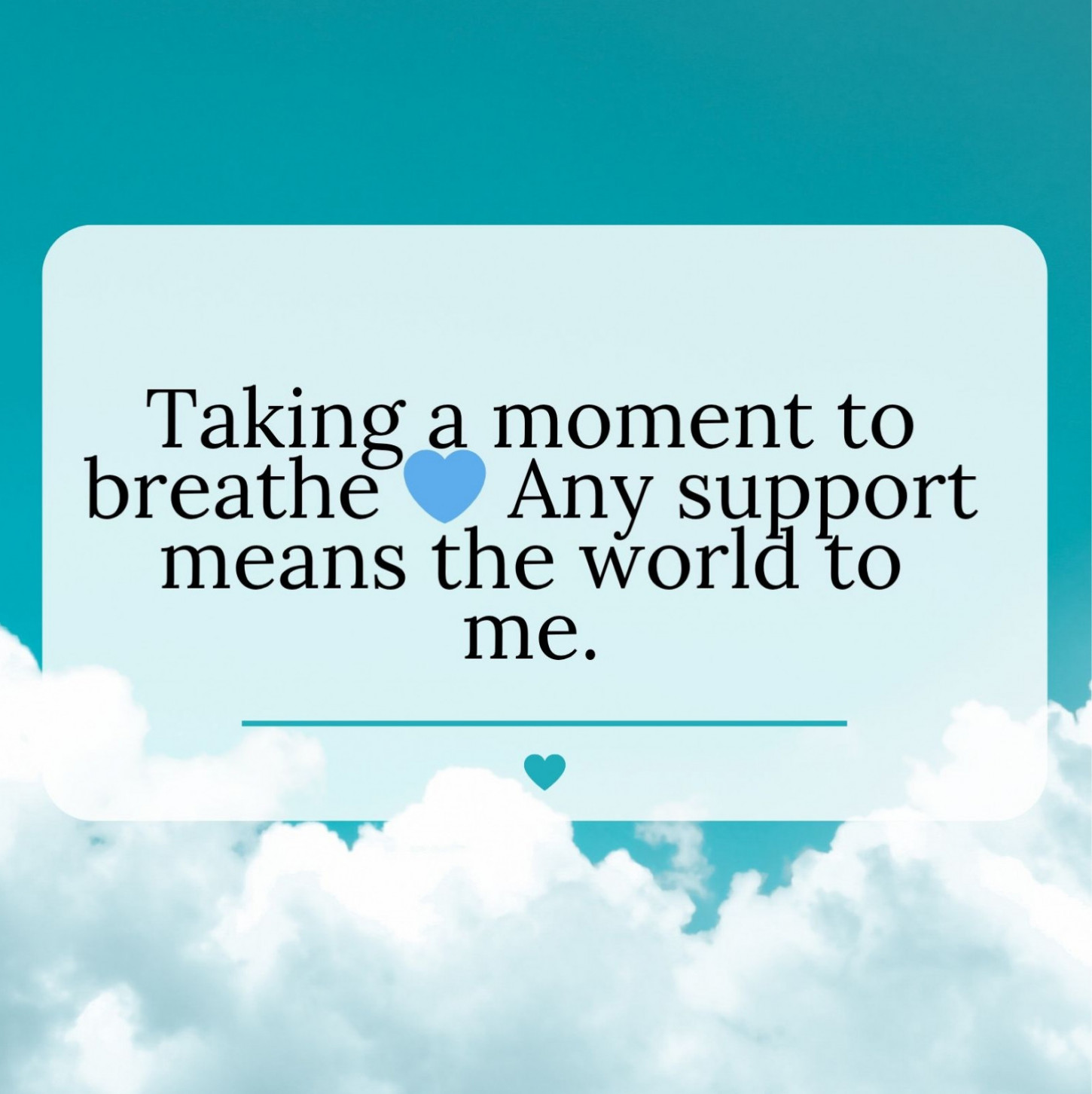 Send Some Love and support