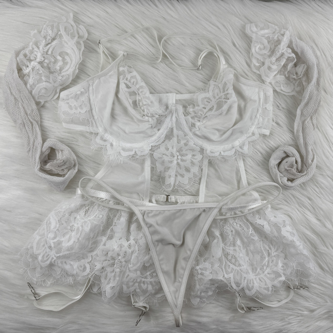 White Body with Skirt