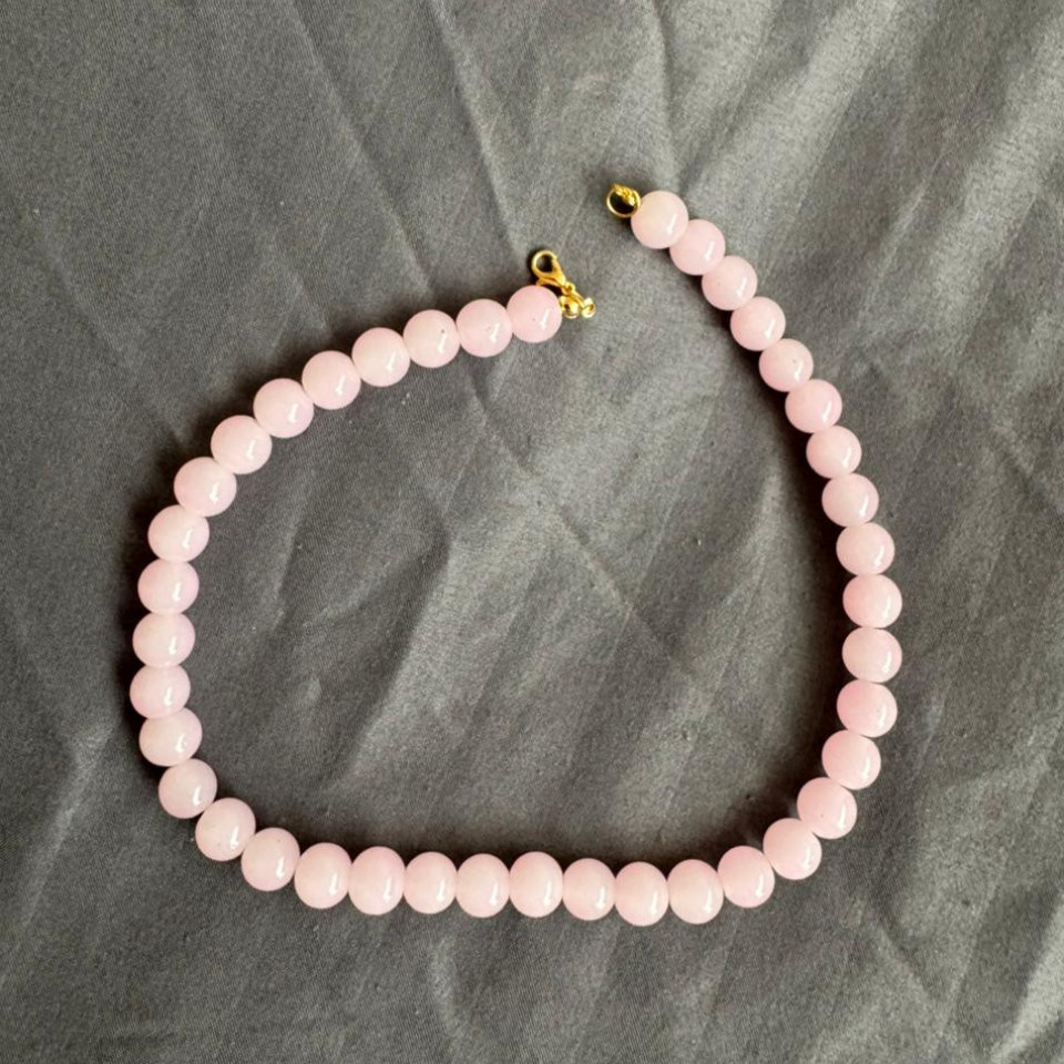 Pink Quartz Necklace Favorite
