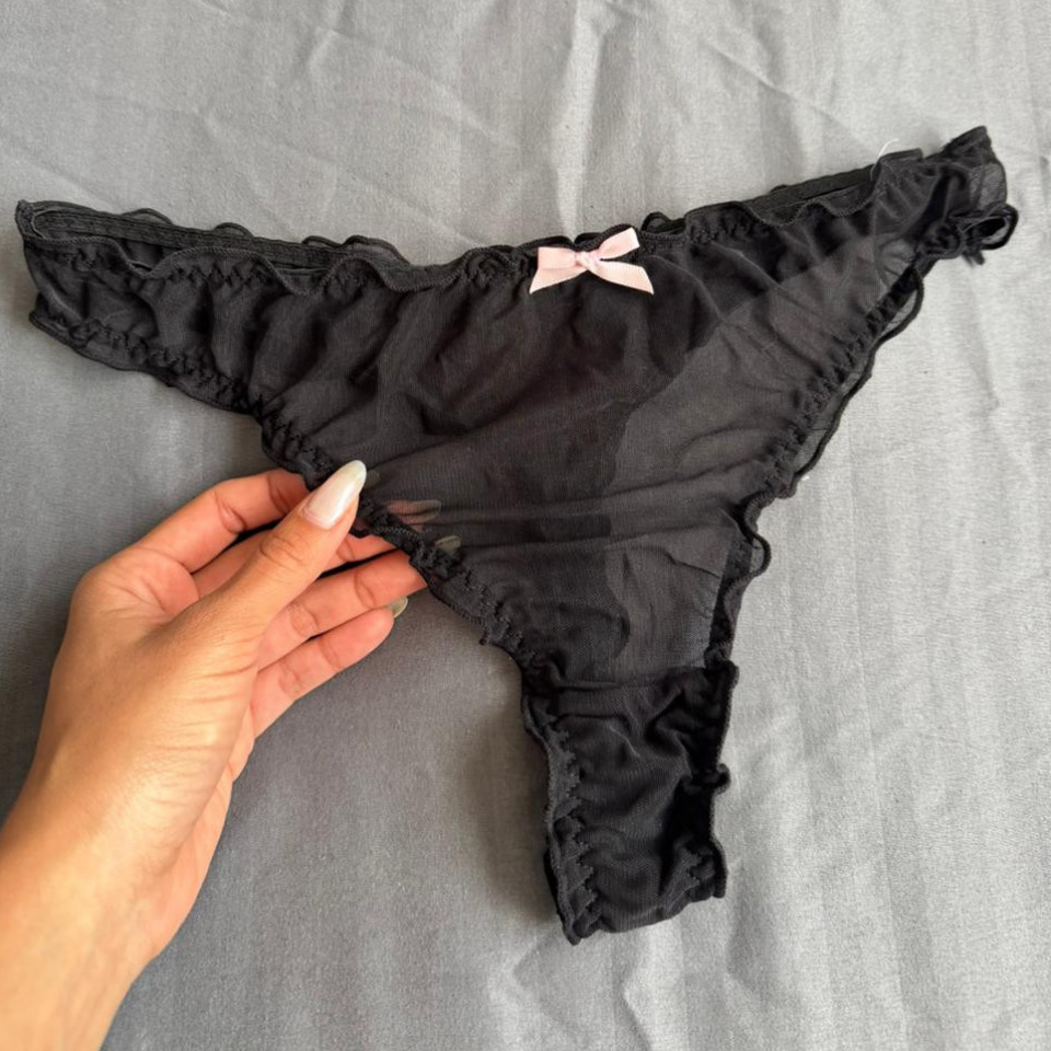 Black Sheer Panties