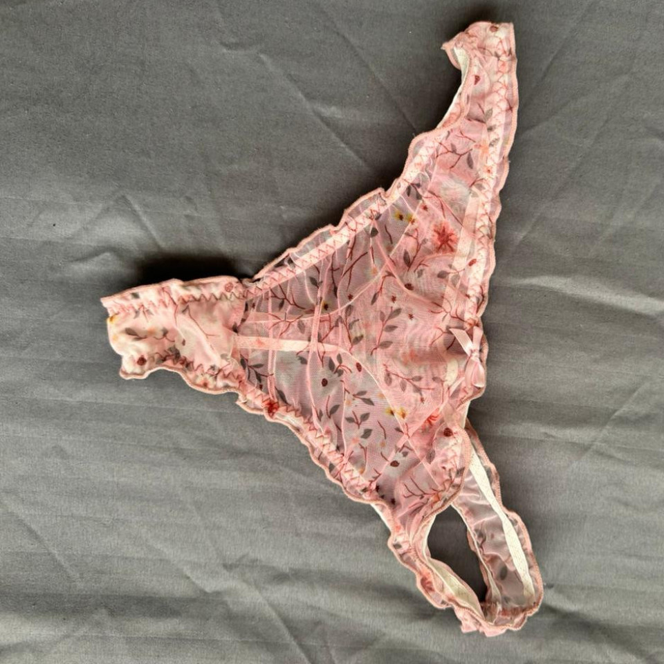 Pink Floral Panties
