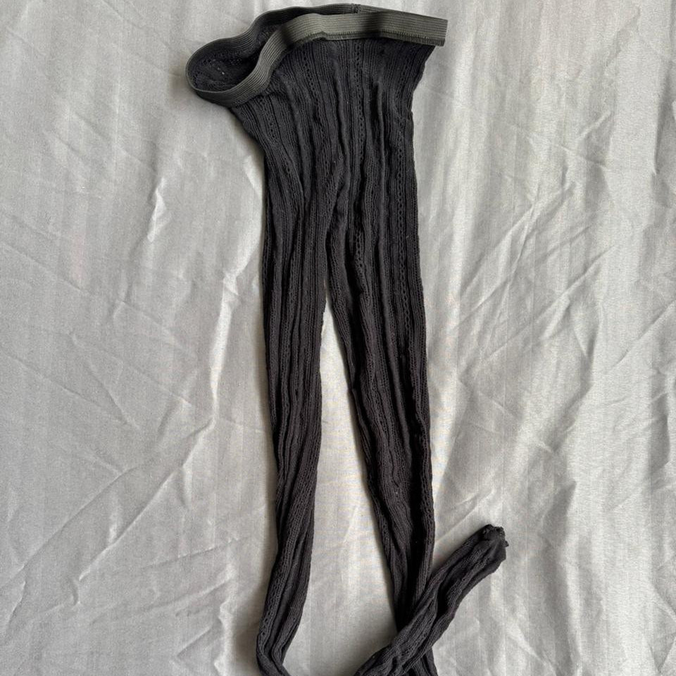 Black Lace Pantyhose