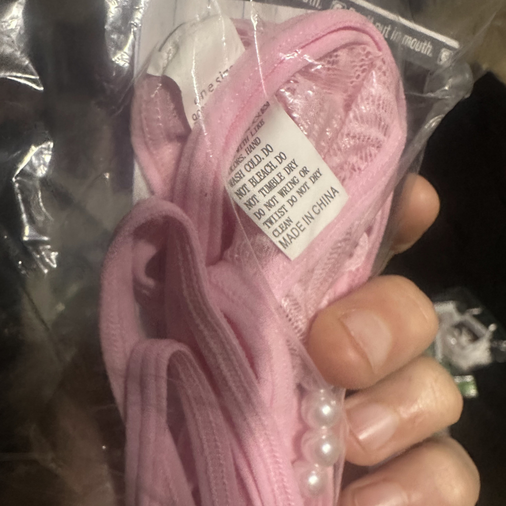 Pink Lace Thong Slut Sunrae_Fae Bundle