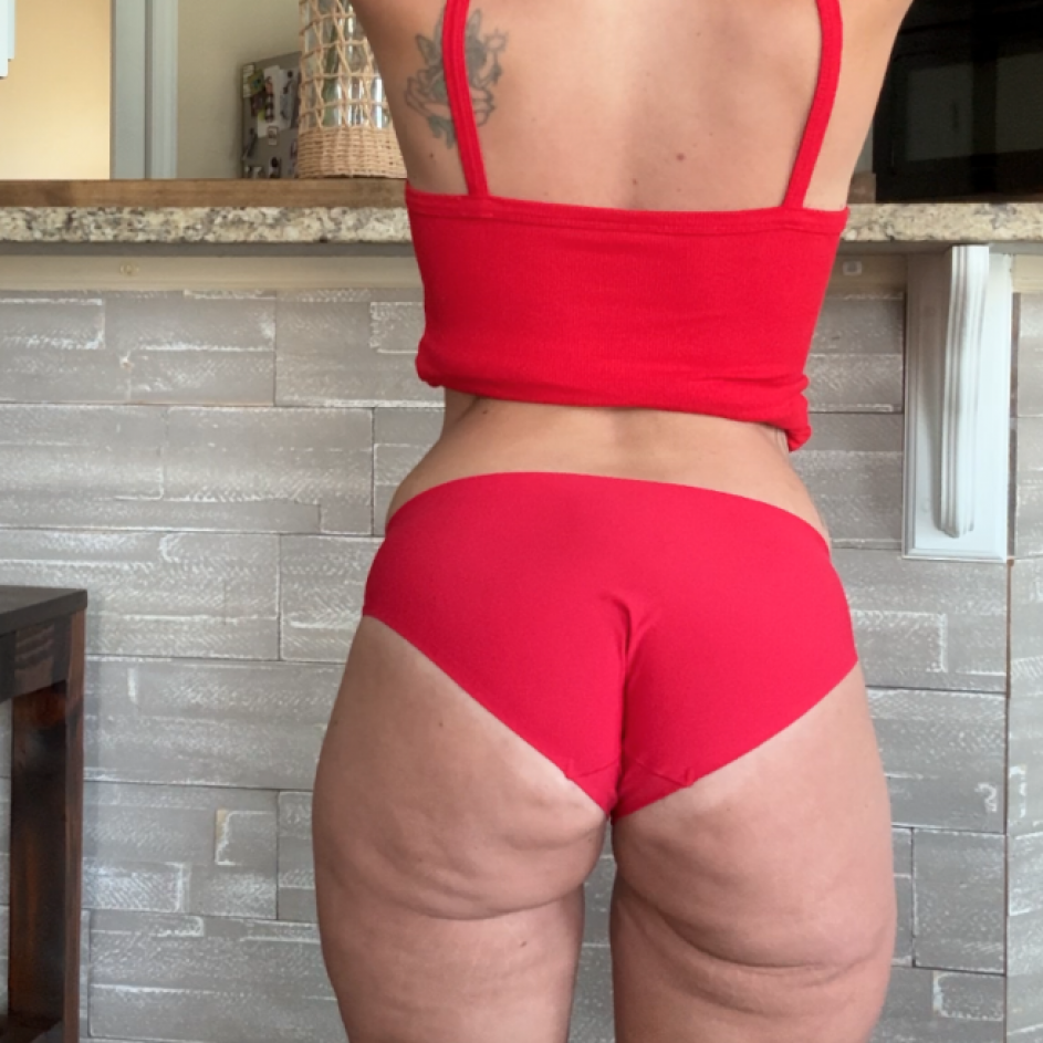 Red satin fullbacks