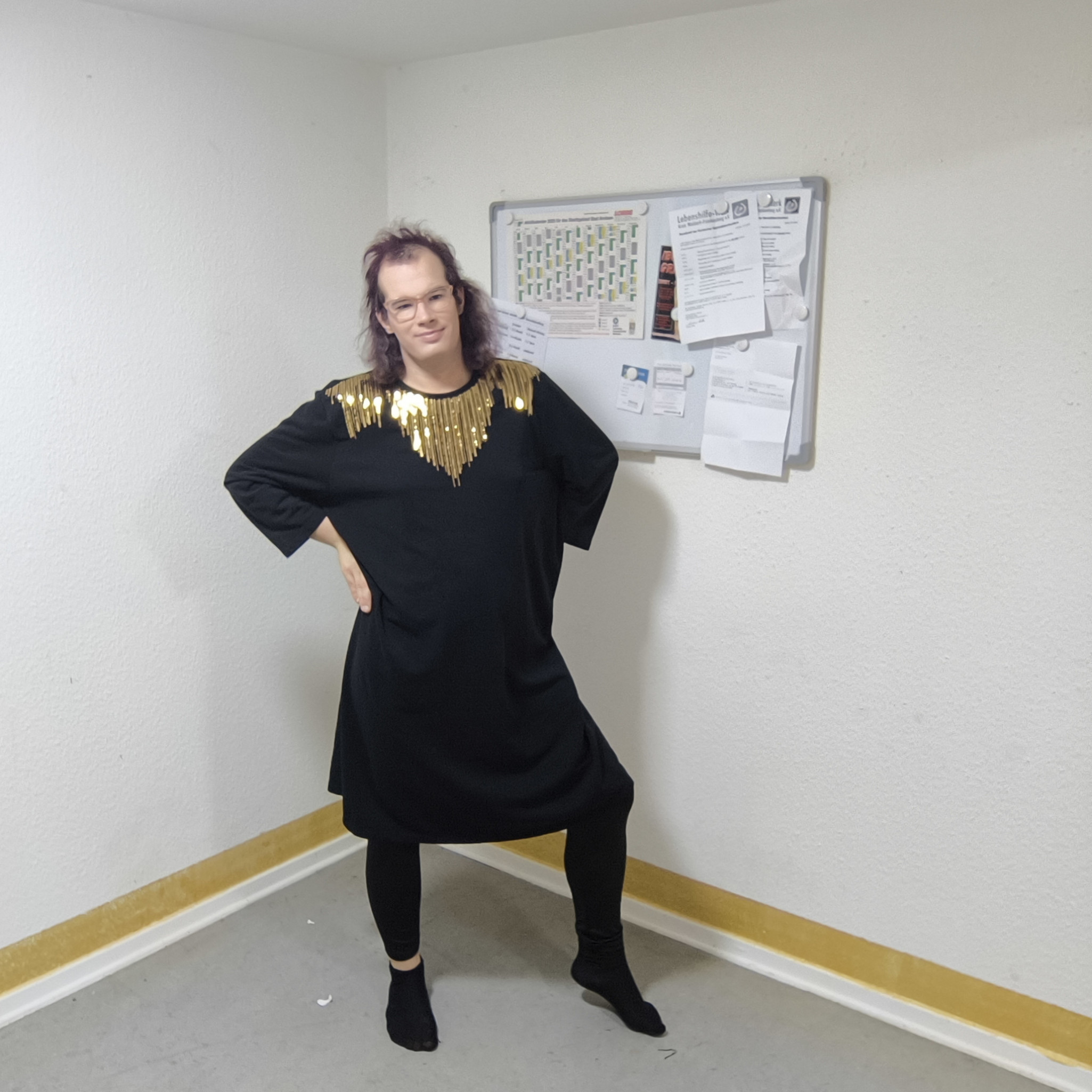 Ich in Alltagskleidung