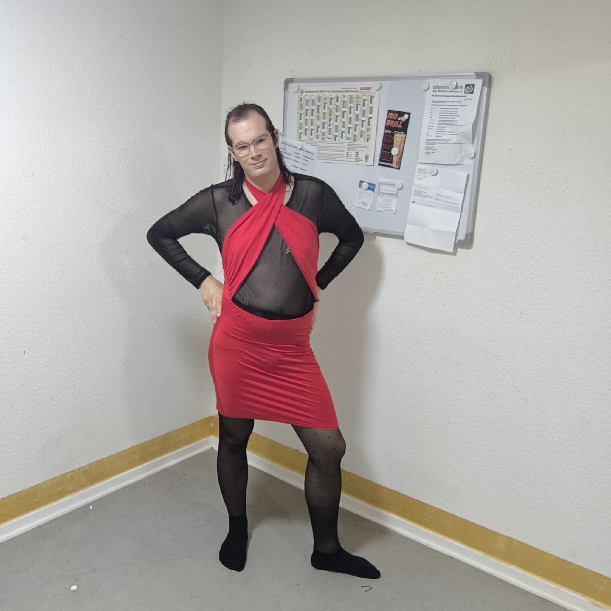 Ich in Alltagskleidung