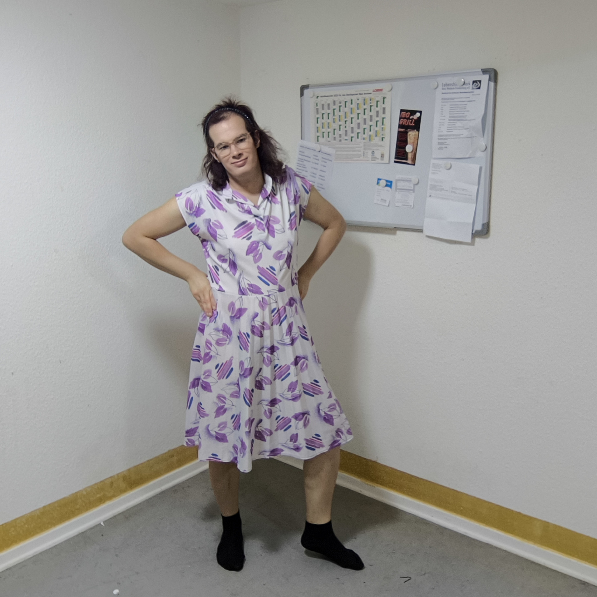 Ich in Alltagskleidung