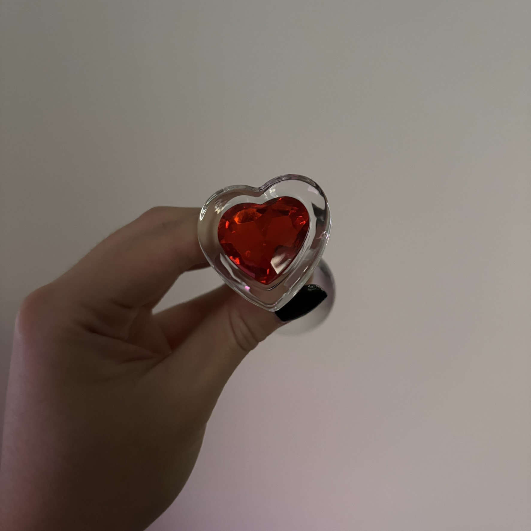 Red Heart Butt Plug