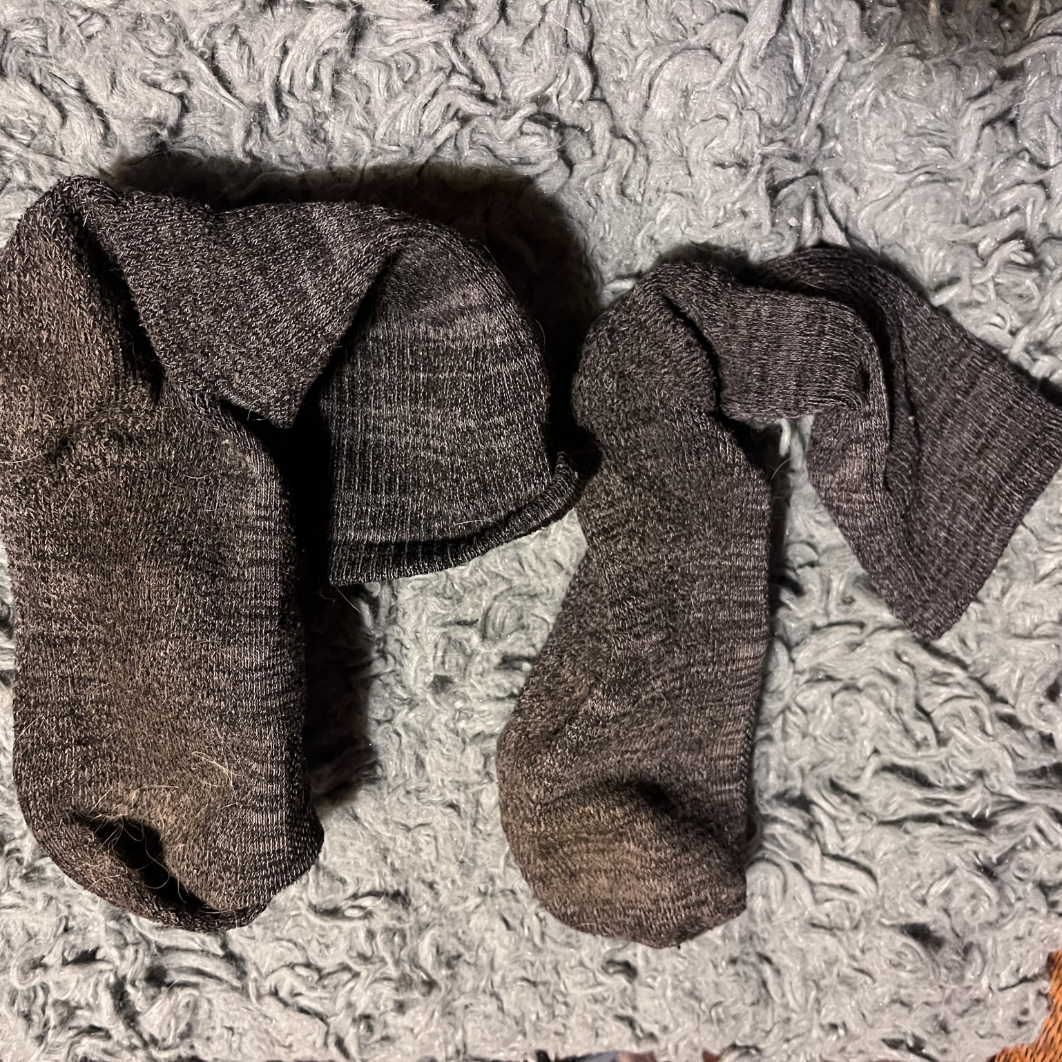 2 Day Old Worn Knee High Gym Socks