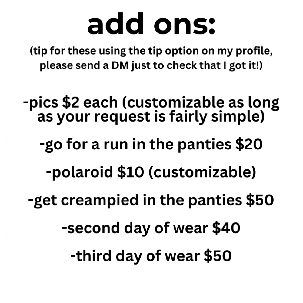 free shipping: white thong with black stitching