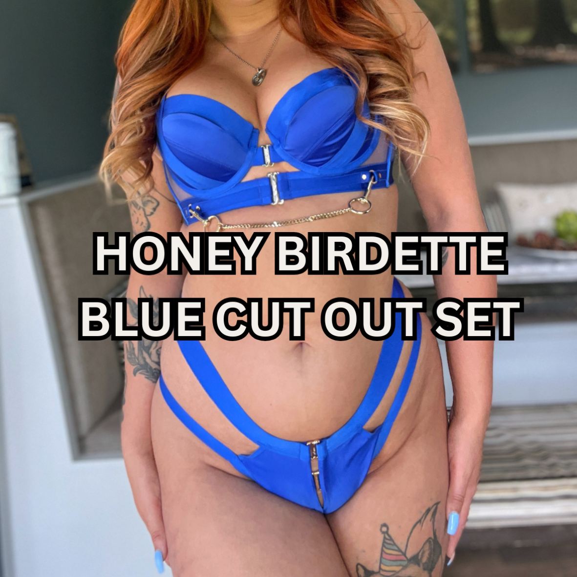 Worn Honey Birdette Blue Set