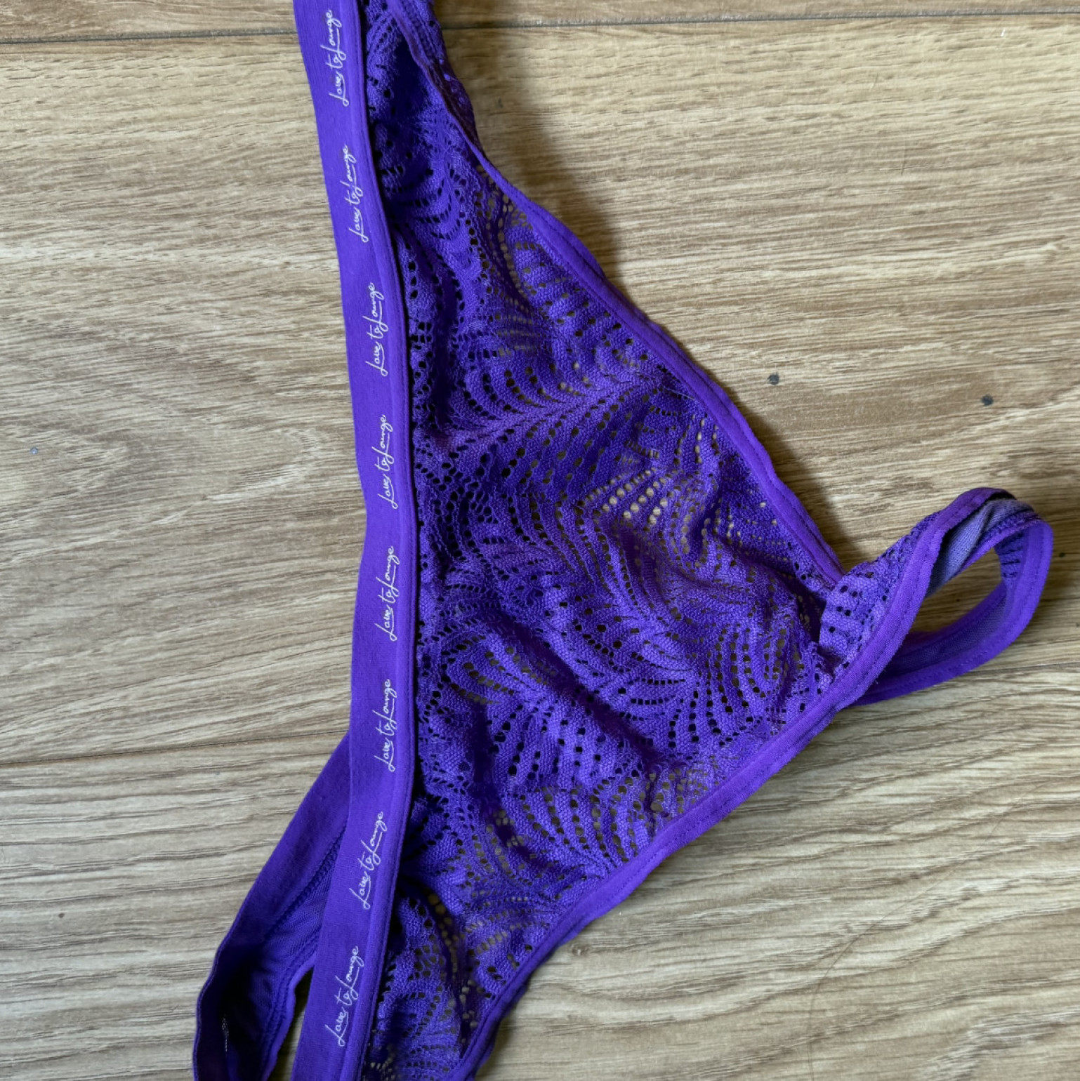 Worn panties