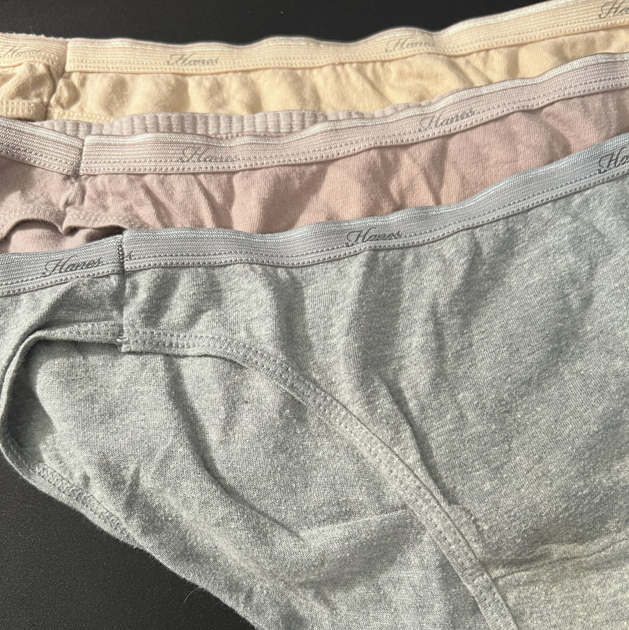 Cotton well worn MILF Redhead Panties