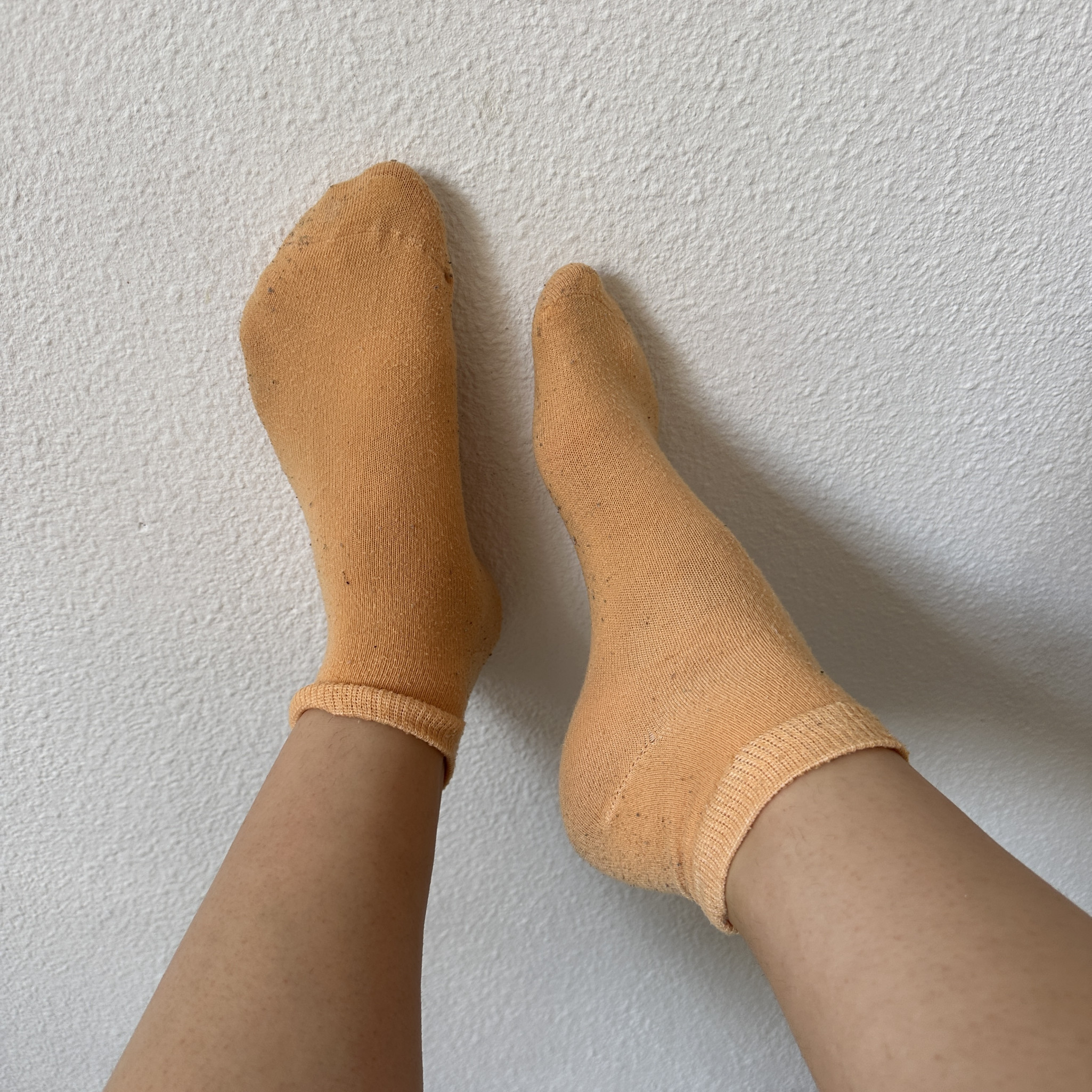 Sporty Bright Orange Socks