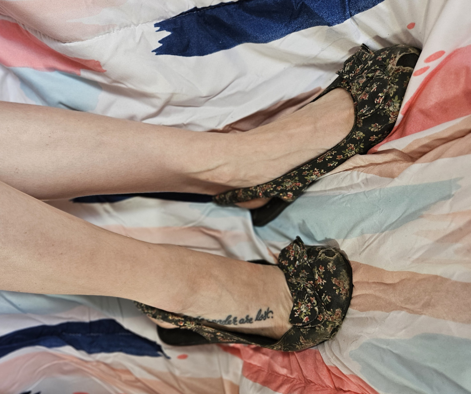 Vey Worn Ballerina Slides Size 8