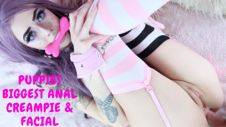 Puppies Biggest Anal CreamPie & Facial